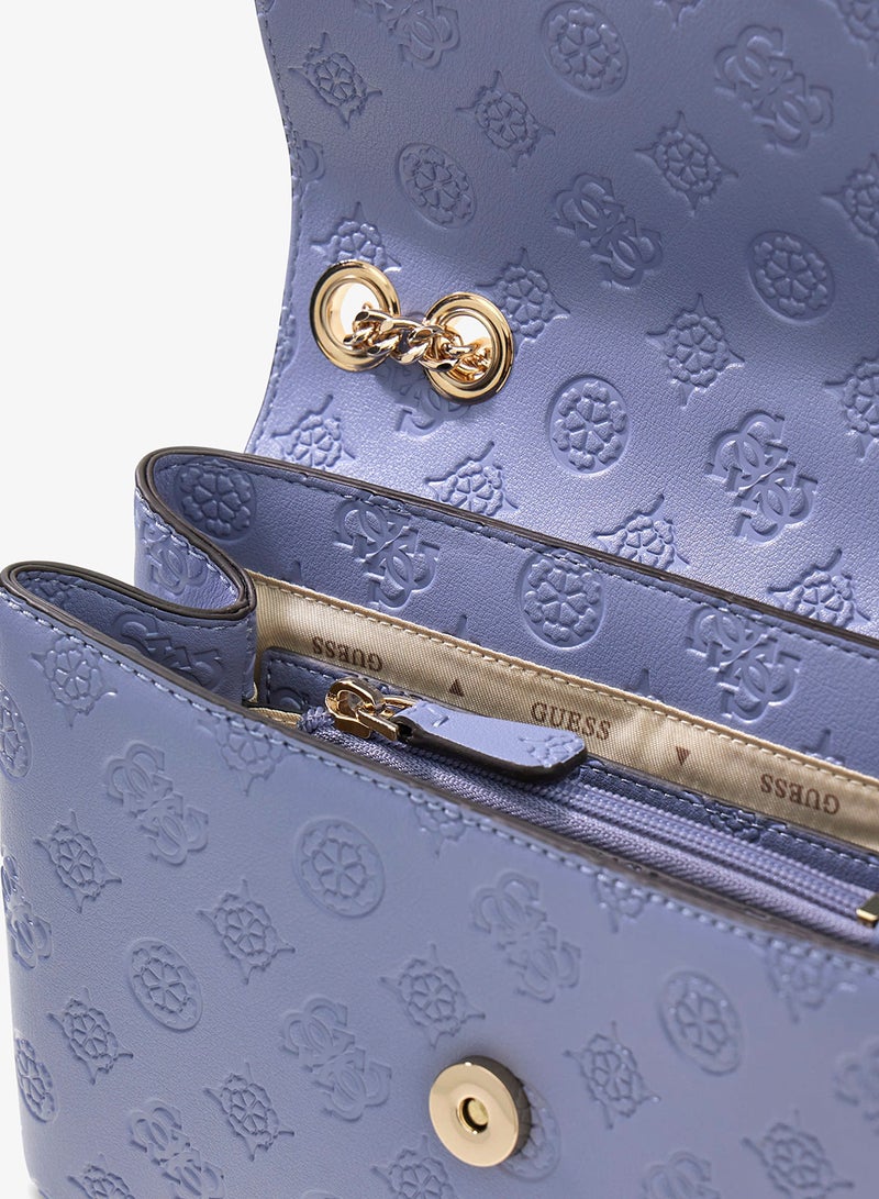 GUESS Dita Convertible Flap Over Crossbody Bag - Image 4